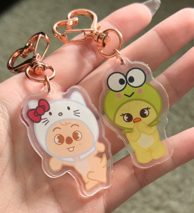 SKZOO X Sanrio Friends Keychains