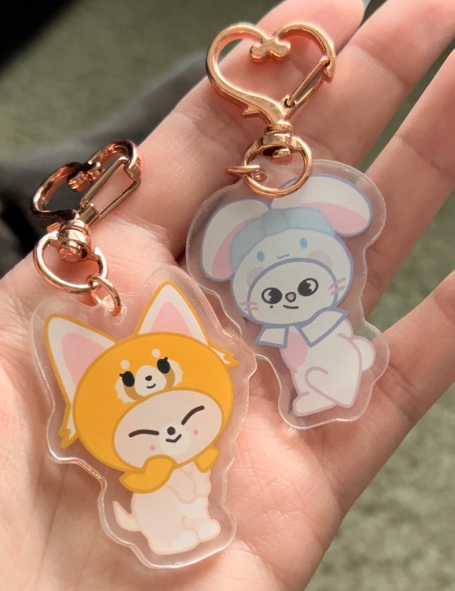 SKZOO X Sanrio Friends Keychains