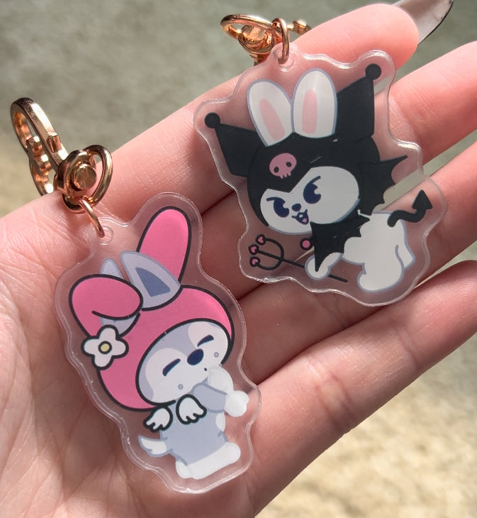 SKZOO X Sanrio Friends Keychains