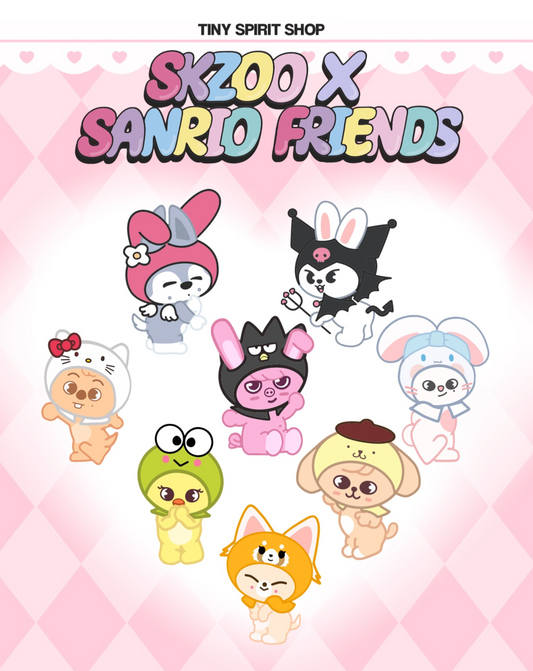 SKZOO X Sanrio Friends Keychains