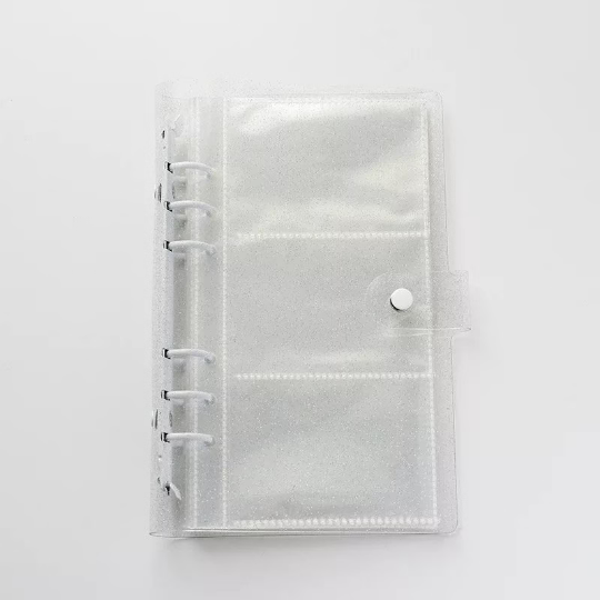 Glitter Clear Photocard Binder