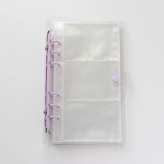 Glitter Clear Photocard Binder