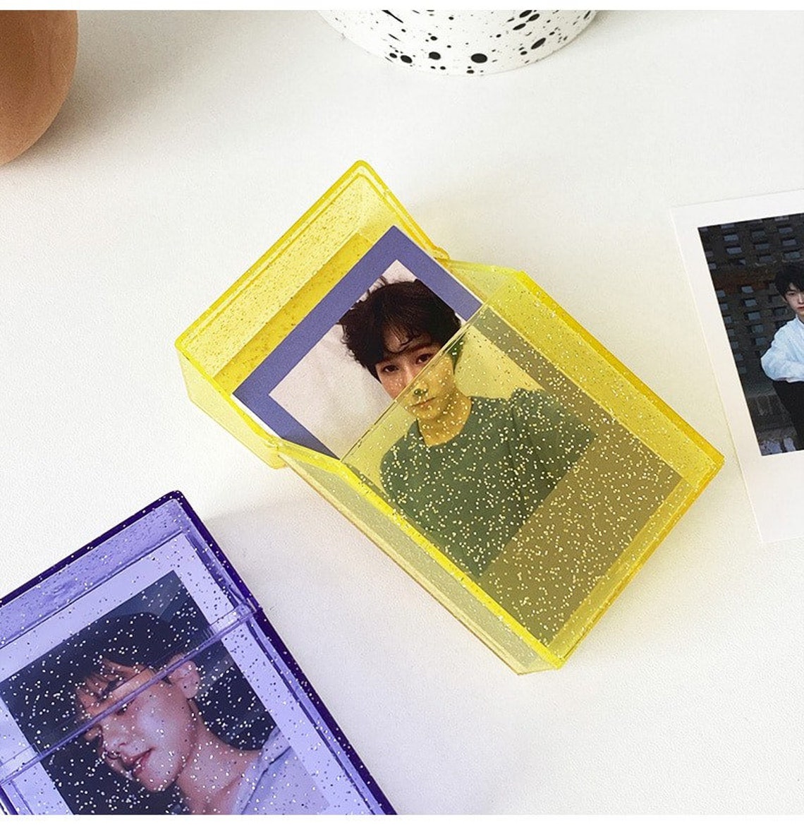 Glitter Polco Box - Photocard Storage Box